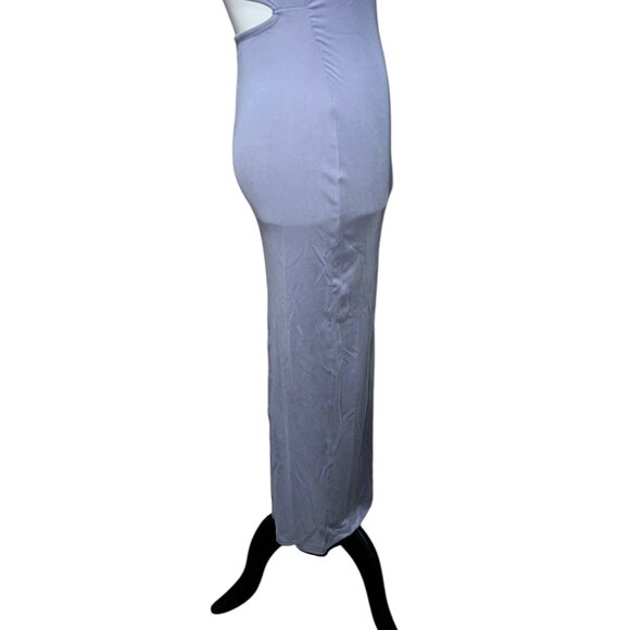 OGL Sustainable Maxi Dress With Adjustable Straps XS Lavender Cut-Out Back Desig - Picture 12 of 14